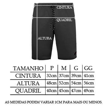 Bermuda de Moletom Masculina Cinza