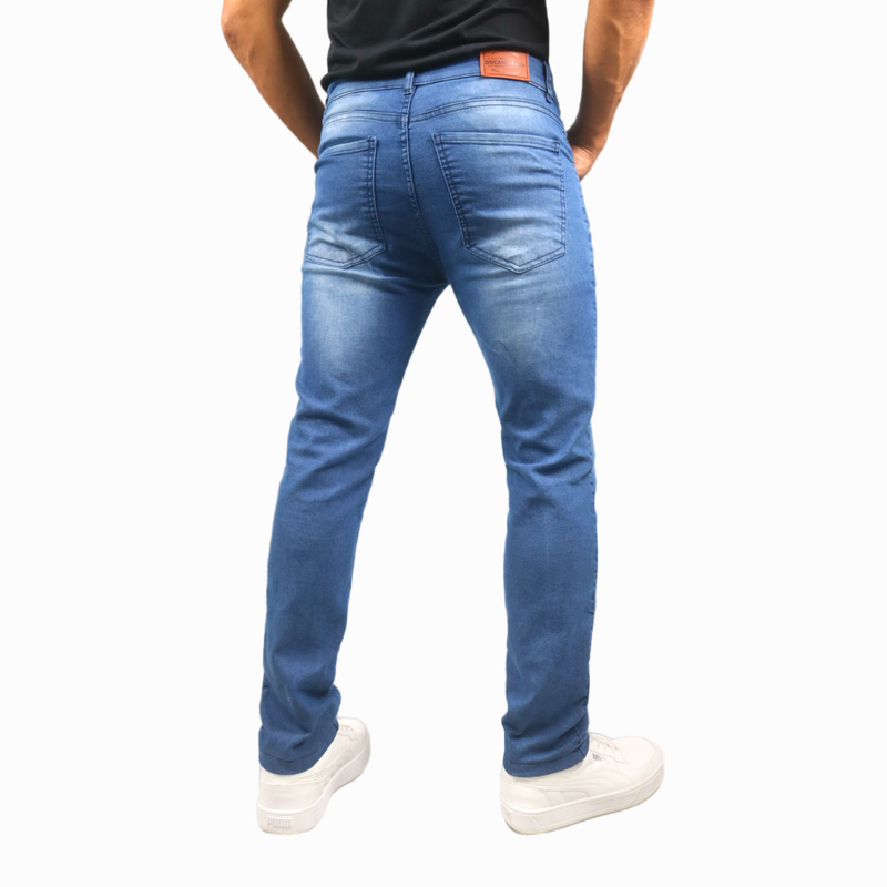 COMPRE 2 LEVE 3-  Calças Jeans Premium Azul/Preta/Azul escuro