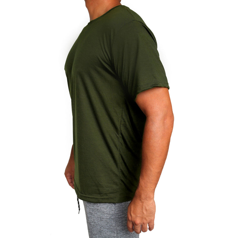 Camiseta Básica Verde Militar