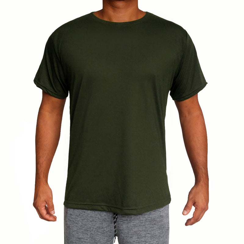 Camiseta Básica Verde Militar
