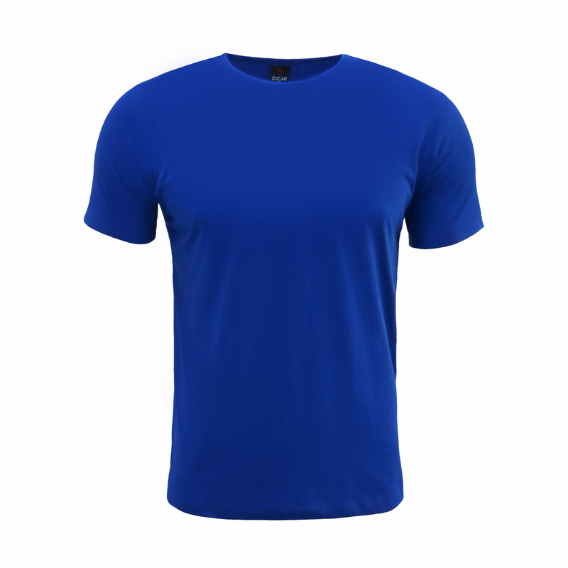 Camiseta azul royal 100% algodão
