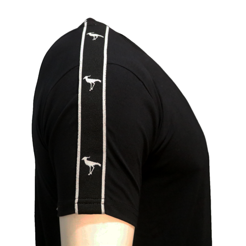 Camiseta malha peruana (100% algodão) preta