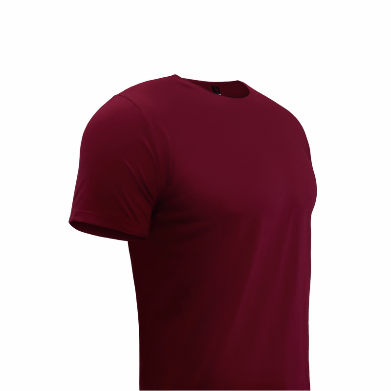 Camiseta vinho 100% algodão