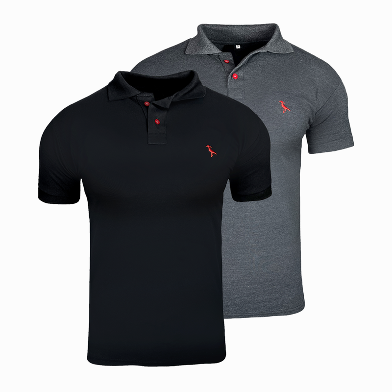 Kit 2 Camisas Polos Premium